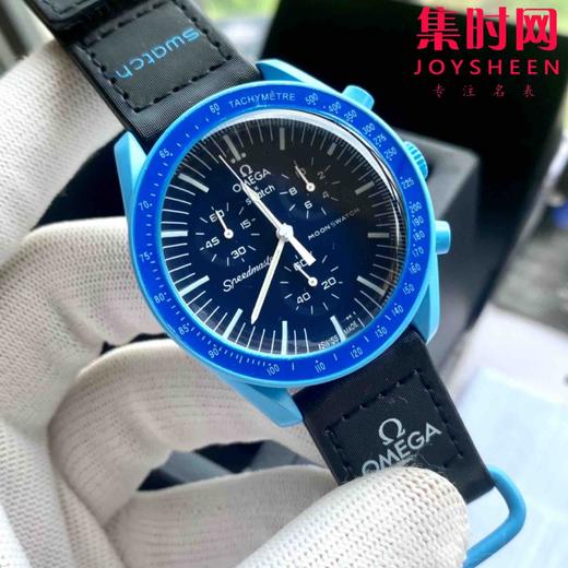 欧米茄&斯沃琪联名款 超霸系列月球表 Moonswatch 搭载计时石英机芯 商品图4
