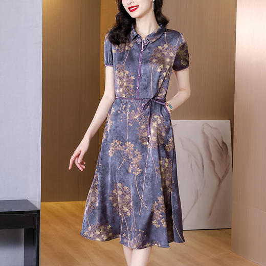 改良连衣裙旗袍2022年新款气质洋气高端品牌夏季裙XYX2052 商品图0