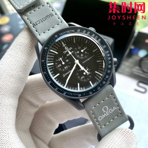 欧米茄&斯沃琪联名款 超霸系列月球表 Moonswatch 搭载计时石英机芯 商品图5