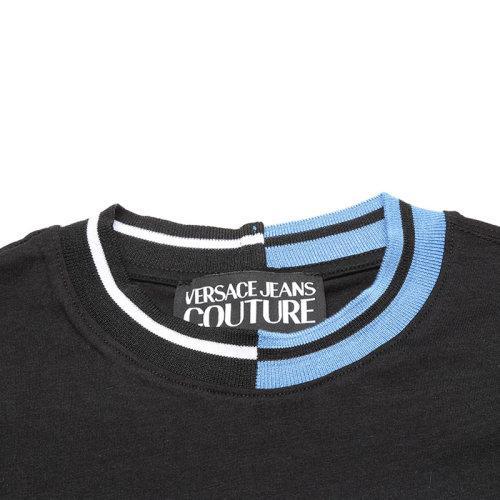 VERSACE JEANS COUTURE/范思哲【22春夏新款】男士棉质宽松版圆领短袖T恤 72GAHT15 CJ00T 商品图2