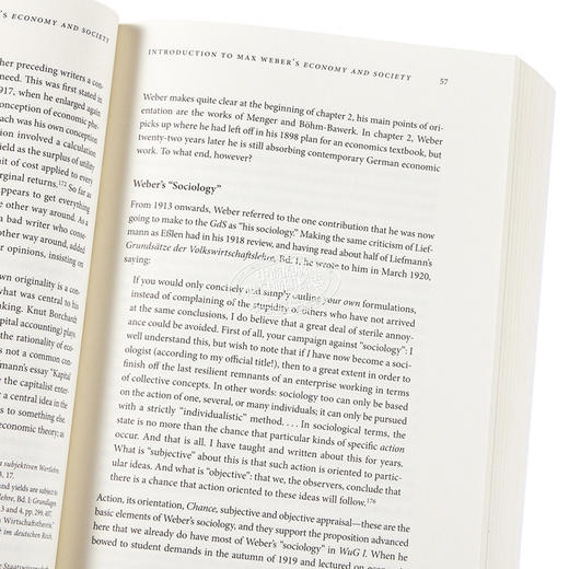 【中商原版】Economy and Society A New Translation 豆瓣高分 英文原版 经济与社会 Max Weber 商品图3