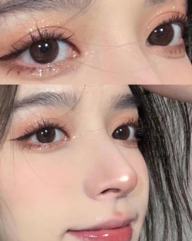 （日抛）Kira Secert 黑金松露  直径14.2mm 着色13.4mm 基弧8.7