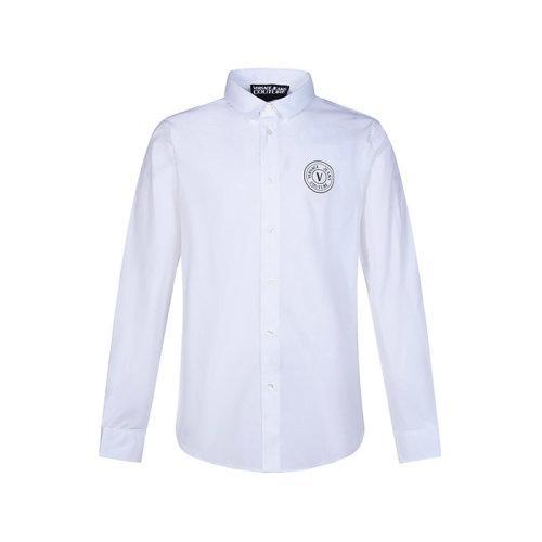VERSACE JEANS COUTURE范思哲【22春夏新款】男士棉质长袖衬衫 72GAL2S5 CN001 商品图0