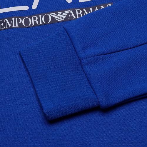 EA7/阿玛尼 【22春夏新款】 男士棉/聚酯纤维圆领长袖卫衣运动衫LOGO图案 3LPM41 PJANZ 商品图8