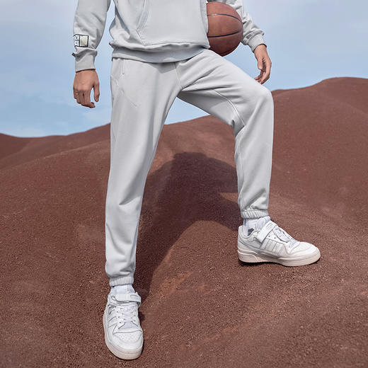 99% UZIS篮球长裤男针织束脚美式训练卫裤宽松休闲运动裤子[斜纹] 商品图4