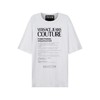 VERSACE JEANS COUTURE范思哲【22春夏新款】男士棉质宽松版圆领短袖T恤LOGO图案 72GAHT21 CJ00O 商品缩略图0