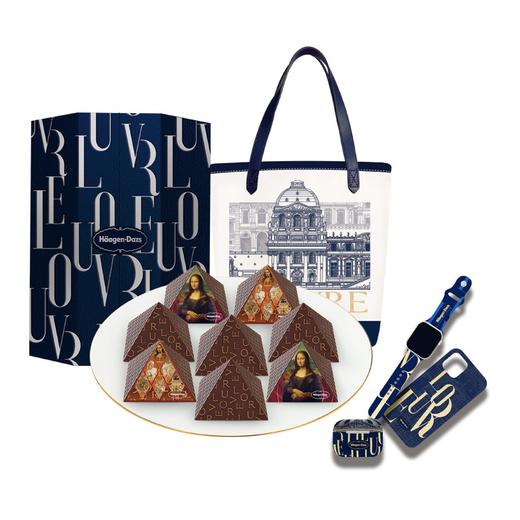 哈根达斯卢浮盛廷冰淇淋月饼1080g     （全国券门店自提） 商品图0