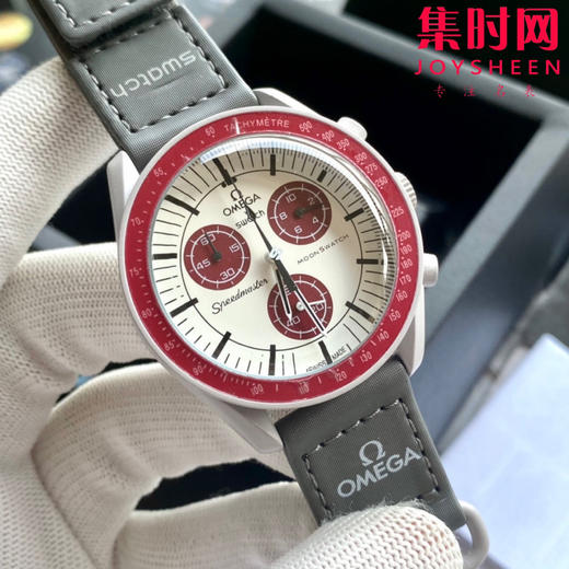 欧米茄&斯沃琪联名款 超霸系列月球表 Moonswatch 搭载计时石英机芯 商品图6