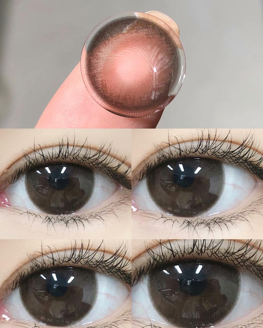 （半年抛）Lilyanna 雪鹿巧 14.5mm 着色14.0mm 商品图0