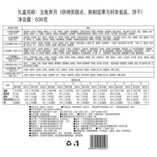 【香港锦华】玉兔奔月636g6盒/箱 商品图8