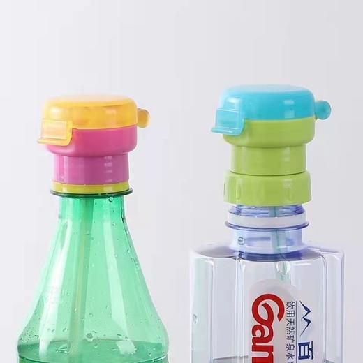 【防呛水】宝宝喝水神器吸管王源同款矿泉水儿童防呛懒人水瓶转接瓶盖 商品图5
