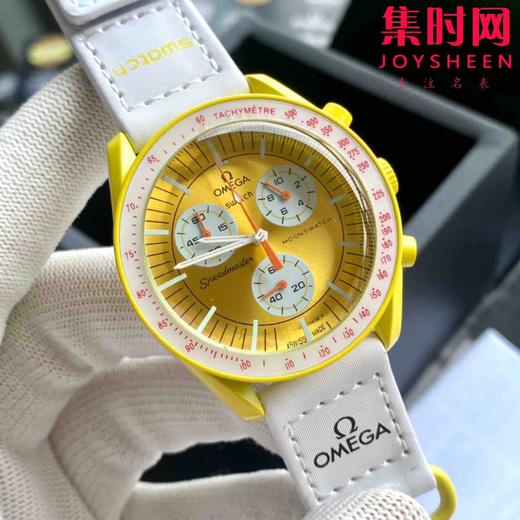 欧米茄&斯沃琪联名款 超霸系列月球表 Moonswatch 搭载计时石英机芯 商品图7