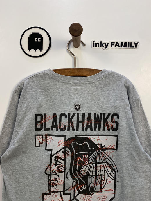 全队签名印花版Reebok 锐步 NHL 美国国家冰球联盟 斯坦利杯（Stanley Cup） 短袖T恤 _SST(S) 商品图0