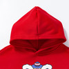 贝贝怡秋季新品男童加绒卫衣儿童中国风舞狮连帽上衣223S3084 商品缩略图7
