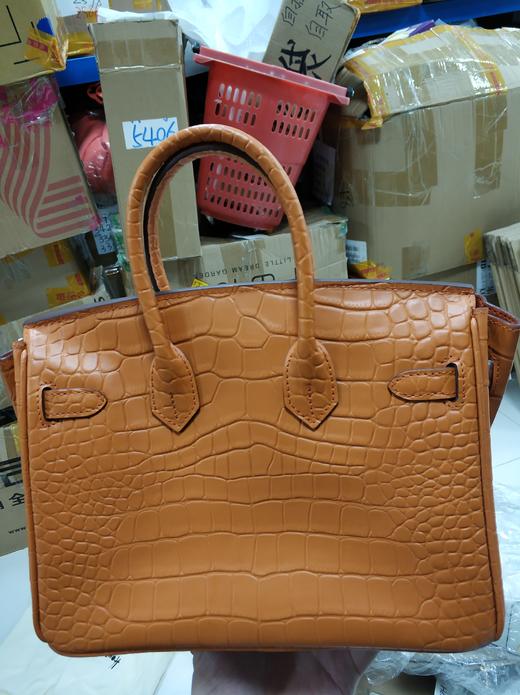 CCBBEY50J99250815 HouseOfHello 2021新品新款时尚雾面湾鳄经典款单肩斜跨女包 商品图5