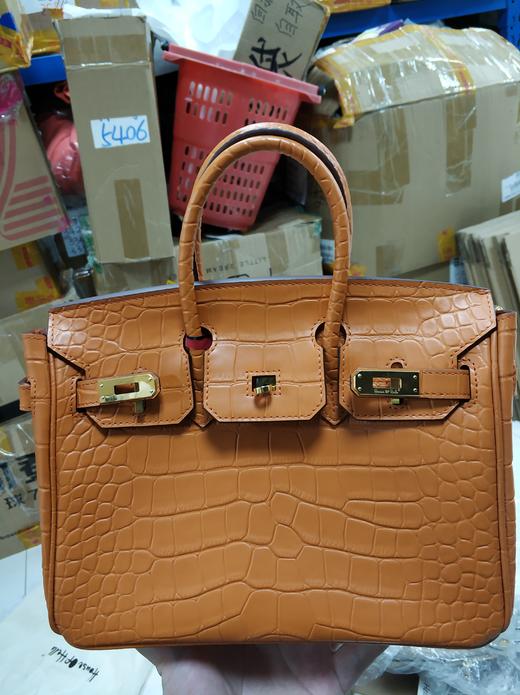 CCBBEY50J99250815 HouseOfHello 2021新品新款时尚雾面湾鳄经典款单肩斜跨女包 商品图4