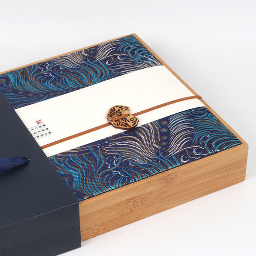 定制高档福鼎白茶通用357g普洱茶饼盒收纳盒竹制茶叶包装盒空礼盒 商品图4