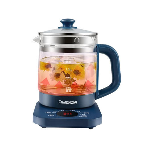 长虹多功能养生壶CYS-18D02C，智能触控，11大菜单功能，美味触手可及，分体设计，高硼硅玻璃 商品图2