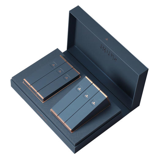 高档纸盒定制茶叶包装盒空礼盒通用岩茶红茶一二两摆泡茶叶盒空盒 商品图4