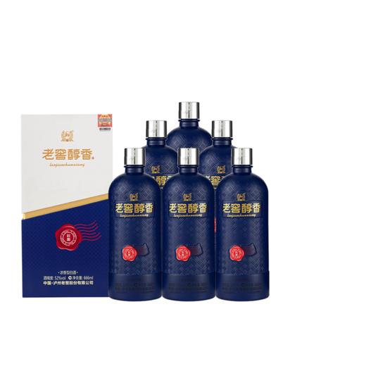 【酒厂直营】52度老窖醇香酒致趣666ml*6 泸州老窖官方旗舰店（内含礼品袋） 商品图0