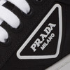 【二】PRADA 普拉达 女士 Double Wheel 双轮尼龙华达呢橡胶三角徽标系带休闲运动鞋 黑色 1E260M 3LFX F0632 商品缩略图3