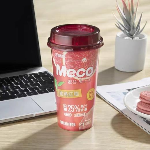香飘飘蜜谷果汁茶桃桃红柚味400ml 商品图2