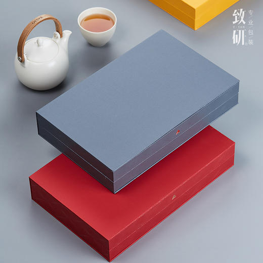 造极高端茶叶盒空盒子定制10内盒半斤装岩茶红茶通用茶叶包装礼盒 商品图3