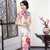 AQY B7403 定位花长款旗袍2022新款 商品缩略图0