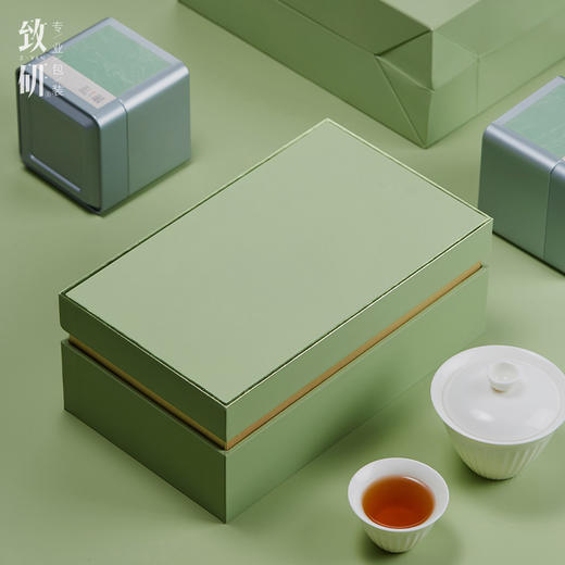 私藏凤凰单枞茶叶罐空礼盒通用红茶绿茶半斤装定制茶叶包装盒空盒 商品图3