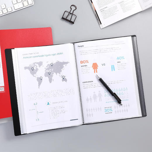 齐心 A3310 资料册 A4 商品图4