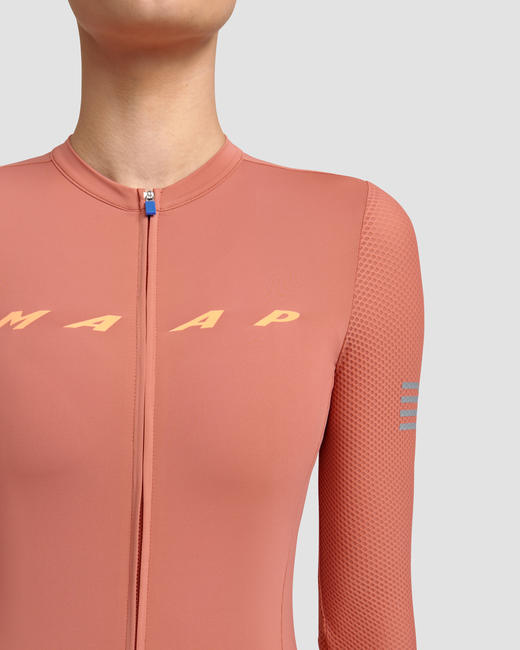 MAAP 女士 Evade Pro Base LS Jersey Rose 长袖骑行服 商品图3