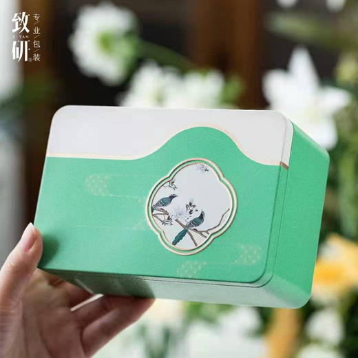 2021新款绿茶一斤装茶叶盒子空盒通用龙井碧螺春茶叶包装盒空礼盒 商品图3