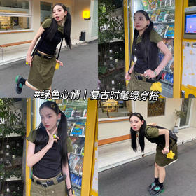 美式复古look| 简单穿搭也能轻松驾驭复古时髦感✨~