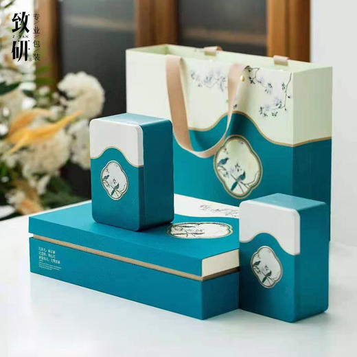 2021新款绿茶一斤装茶叶盒子空盒通用龙井碧螺春茶叶包装盒空礼盒 商品图1