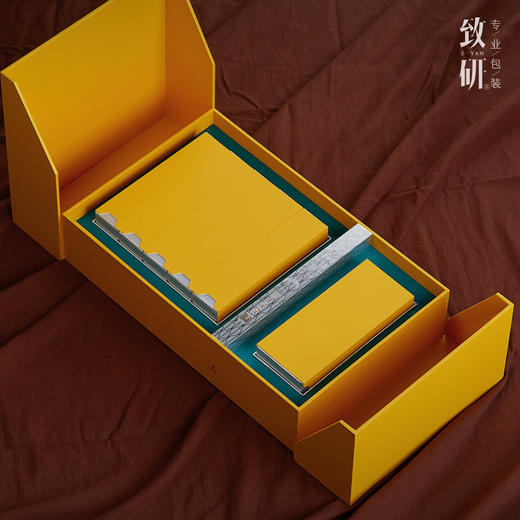 定制三两装岩茶肉桂小精致高档茶叶盒通用12摆泡茶叶包装盒空礼盒 商品图3