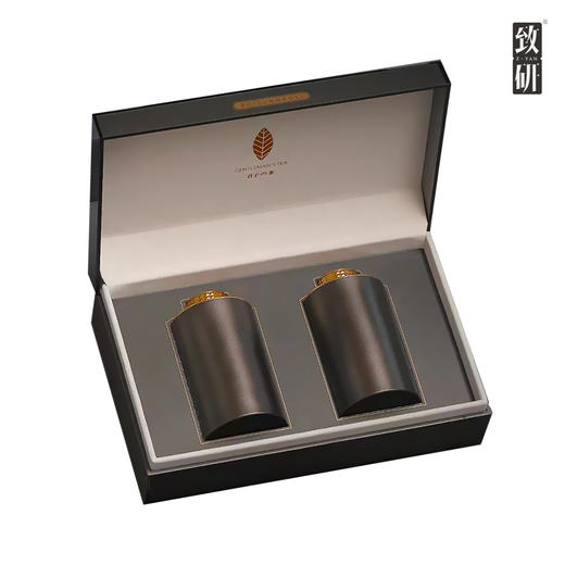 端午高端普洱红茶双罐茶叶盒空盒亚克力小精致绿茶白茶定制茶叶空礼盒 商品图4