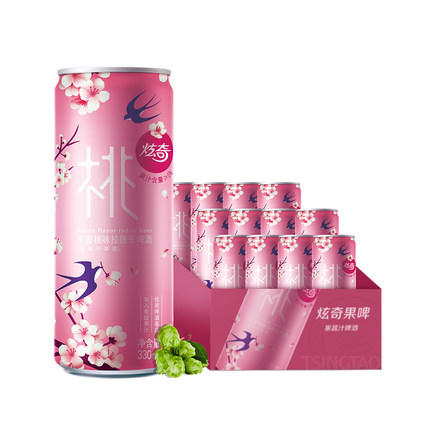 炫奇水蜜桃味拉德乐啤酒 商品图2