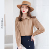 XZ-Q6612秋季设计感小众衬衫优雅甜美衬衣新款女装小清新上衣 商品缩略图4