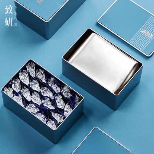 高档红茶铁观音一斤装茶叶包装盒铁盒通用岩茶金骏眉茶叶盒空礼盒 商品图1
