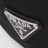 【二】PRADA 普拉达 男士 Re-Nylon 再生尼龙珐琅金属三角徽标棒球帽 黑色 2HC274 2DMI F0002 商品缩略图2