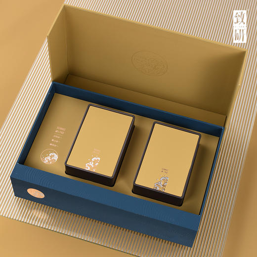 中秋高端正山小种茶叶盒铁盒通用定制铁观音半斤茶叶礼盒装空盒子 商品图1