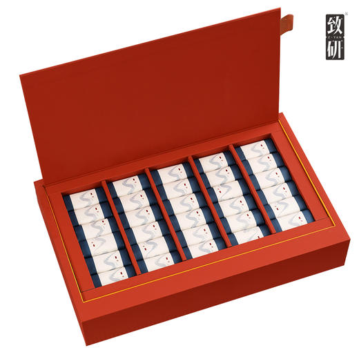 茗岩高端肉桂半斤装茶叶盒子通用岩茶红茶30摆泡中秋茶叶礼盒空盒 商品图4