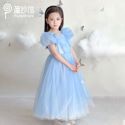 PureShare春夏新女童连衣裙气质公主裙演出时装周走秀款——晨曦公主裙 商品图4