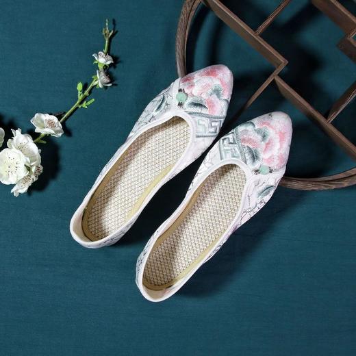 【如玉】民族风绣花鞋，古风旗袍搭配女鞋 MZ 商品图1