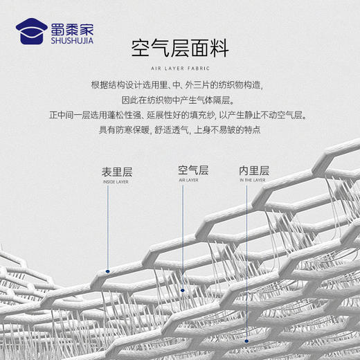 【空气层休闲卫裤/清仓】男士休闲运动长裤 高弹束脚卫裤 商品图2