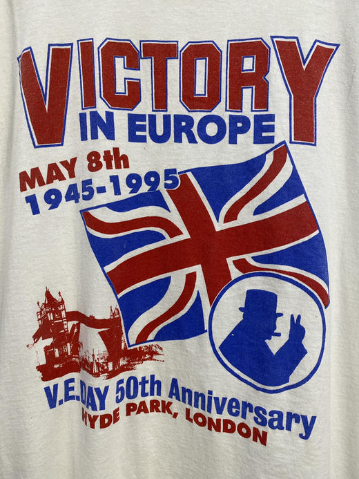 90年代 Vintage VICTORY IN EUROPE 短袖T恤 _PST(XL) 商品图2