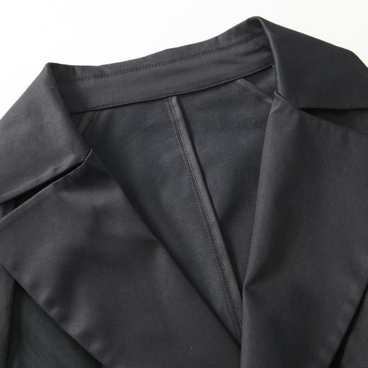 谜底2022秋新品两件时尚套装风衣女配内搭马甲短款外套223ME1081 商品图3