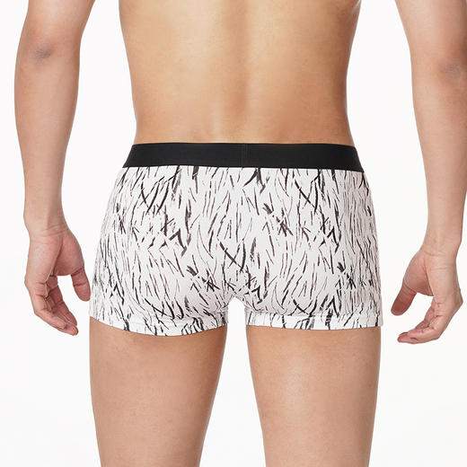 都市丽人都市锋尚潮流时尚潮流时尚棉平角棉莫单品内裤平角裤男士内裤FK2CA7 商品图2