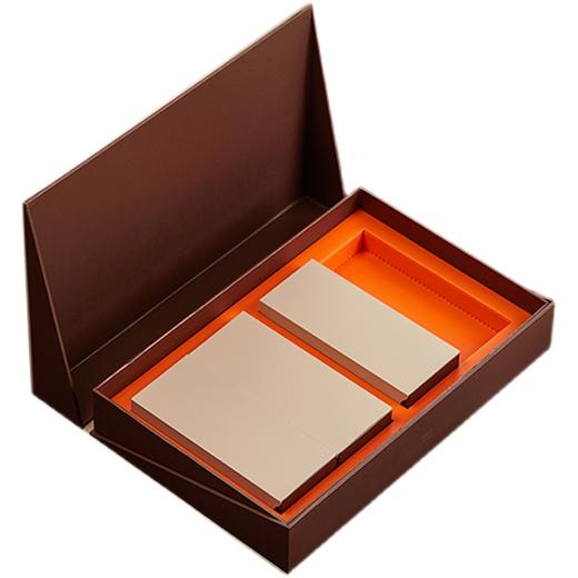 极简撞色高档12泡茶叶盒空盒通用肉桂红茶二两大红袍茶叶包装礼盒 商品图4