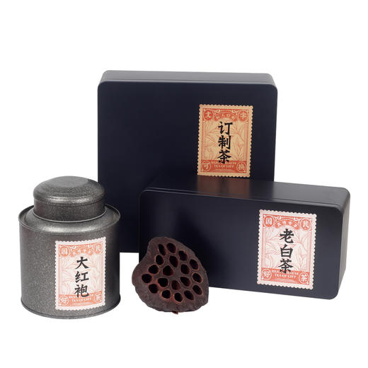 打印定制广告logo贴纸专业茶叶不干胶标签设计水纹贴纸二维码包邮 商品图4